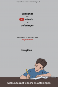 wiskunde brugklas oefenboek